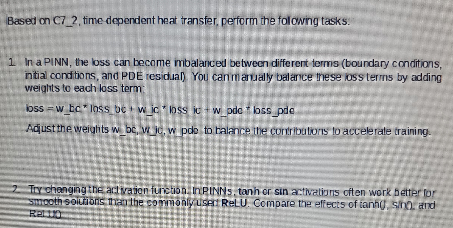 Based on C 7 _ 2 , time - dependent heat