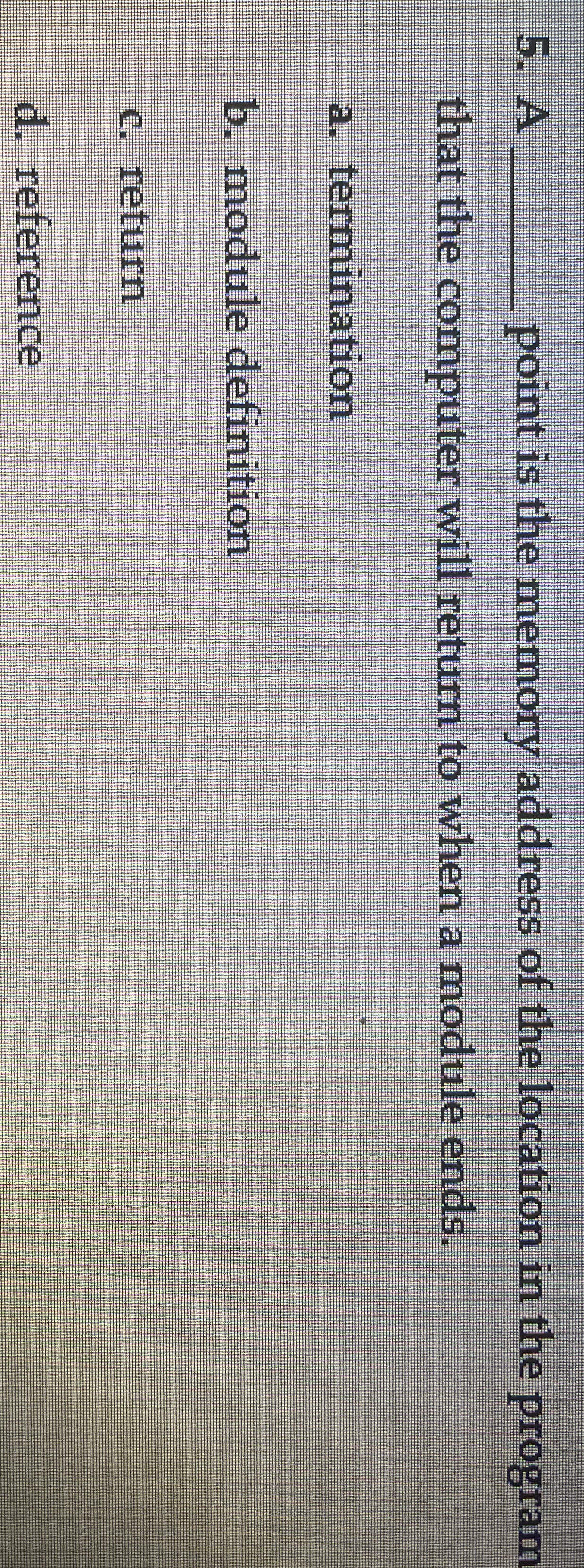 A q , point is the memory address of the location