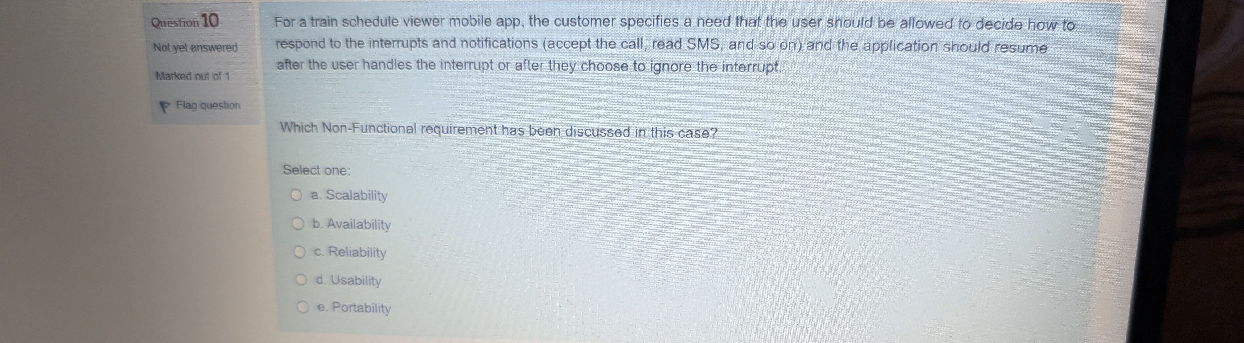 For a train schedule viewer mobile app, the