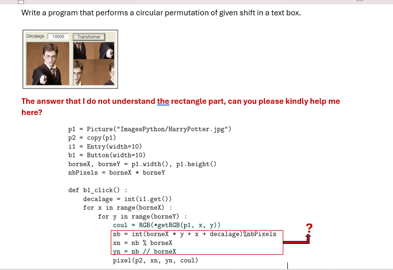 Code Python Can you please help me with the Code