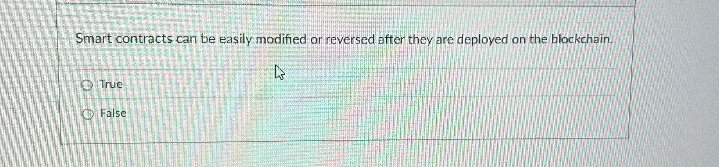 Smart contracts can be easily modified or