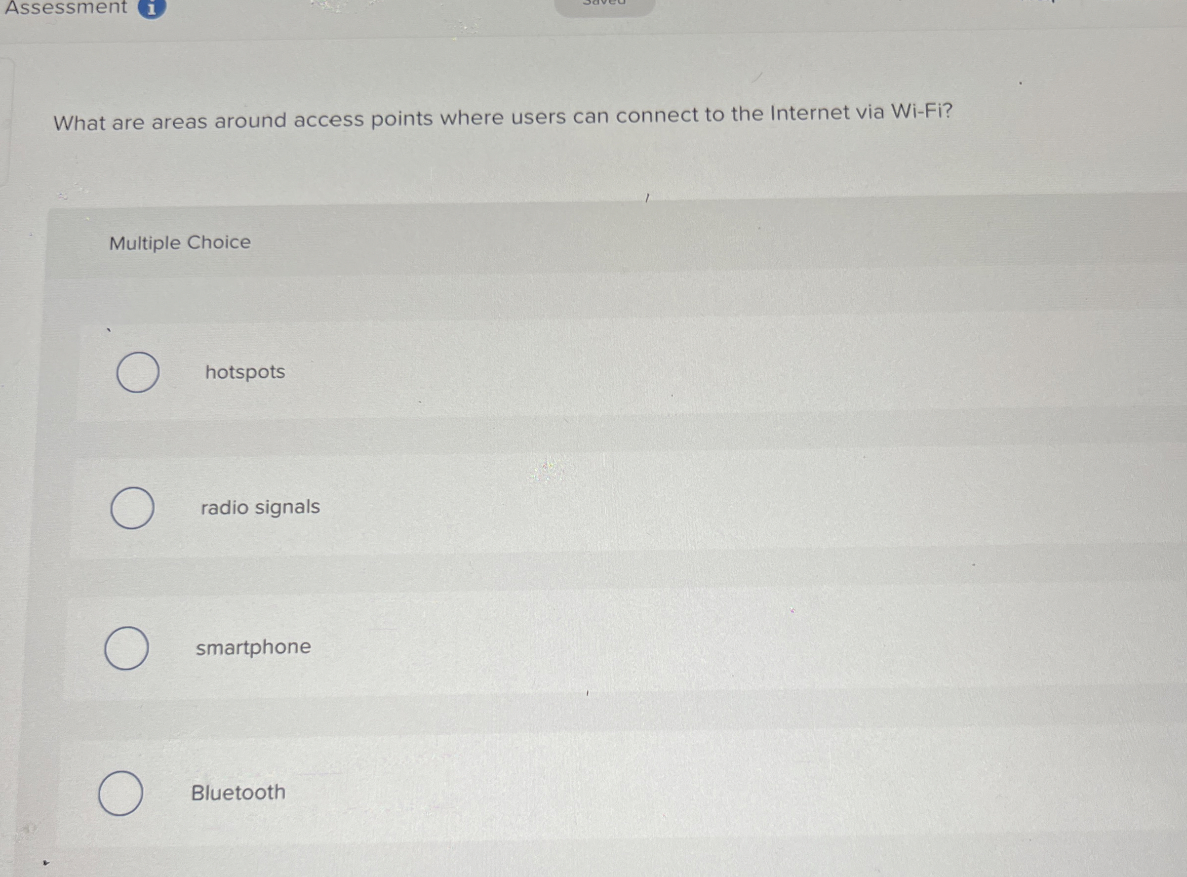 What are areas around access points where users