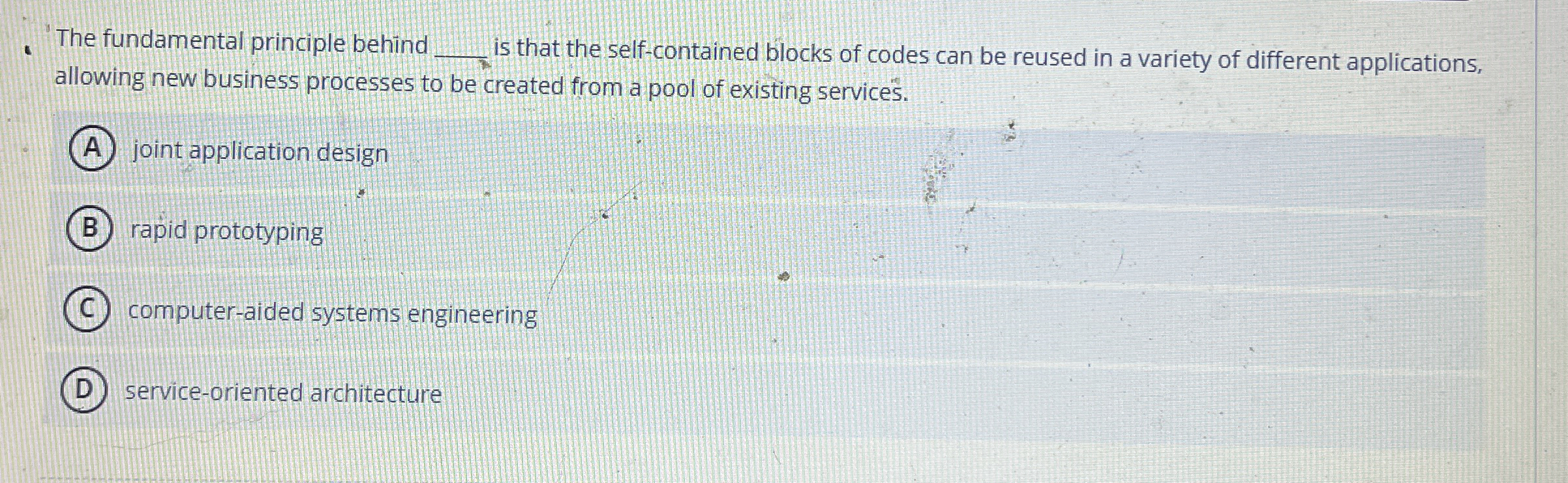 'The fundamental principle behind q , allowing