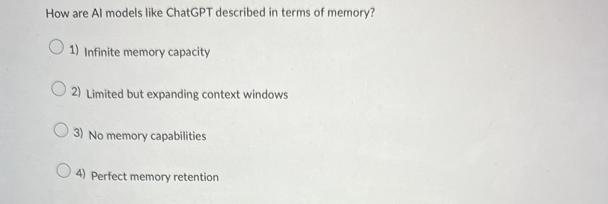 How are Al models like ChatGPT described in terms