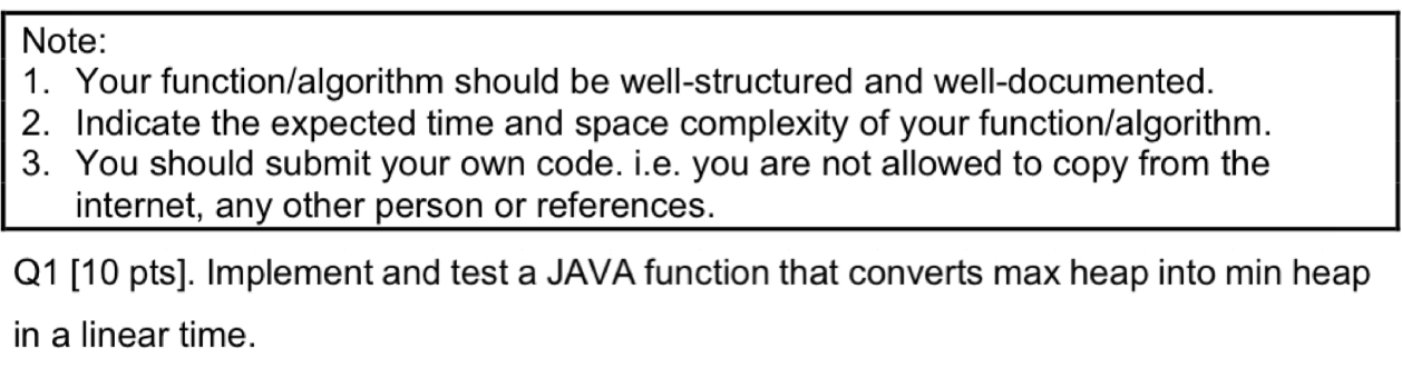 Note: Your function / algorithm should be well -