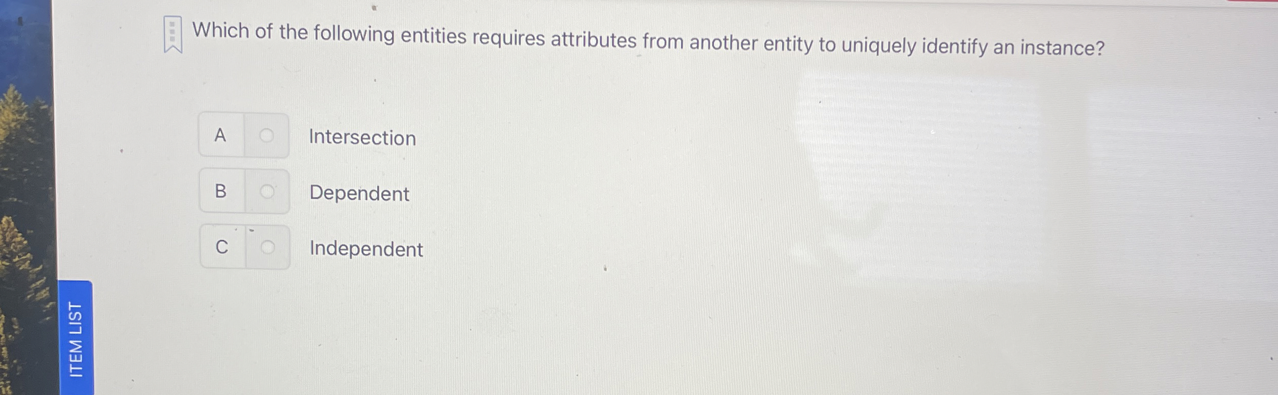 Which of the following entities requires