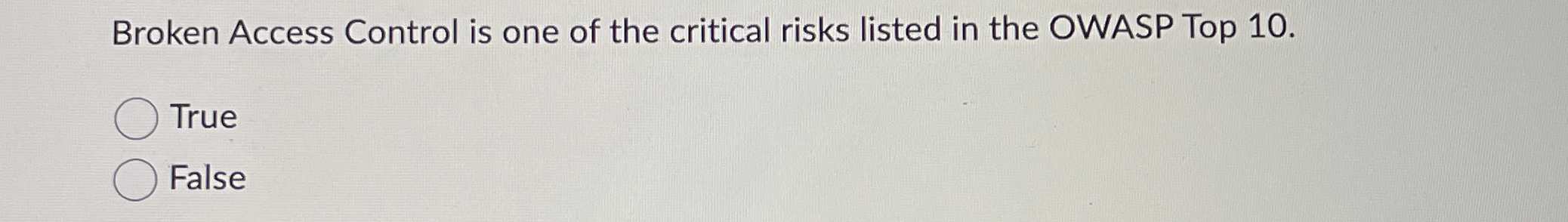 Broken Access Control is one of the critical