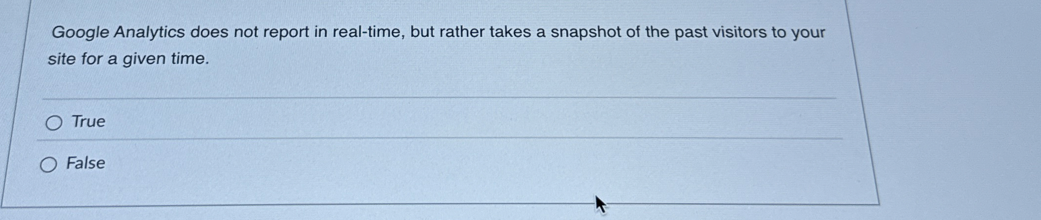 Google Analytics does not report in real - time,