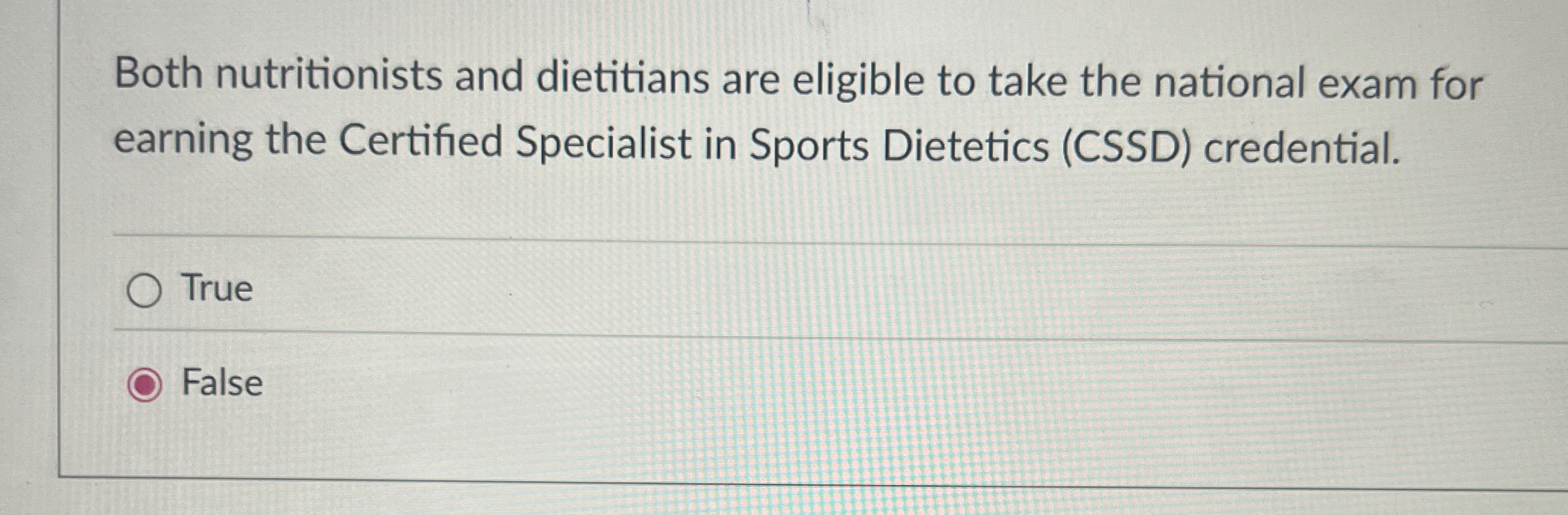 Both nutritionists and dietitians are eligible to
