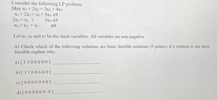 Help Linear Programming