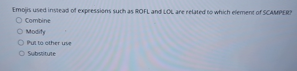 Emojis used instead of expressions such as ROFL