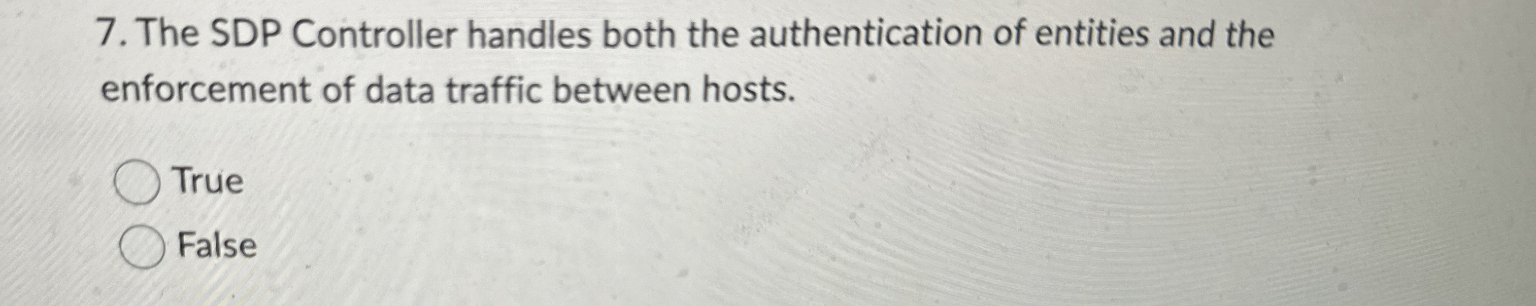 The SDP Controller handles both the