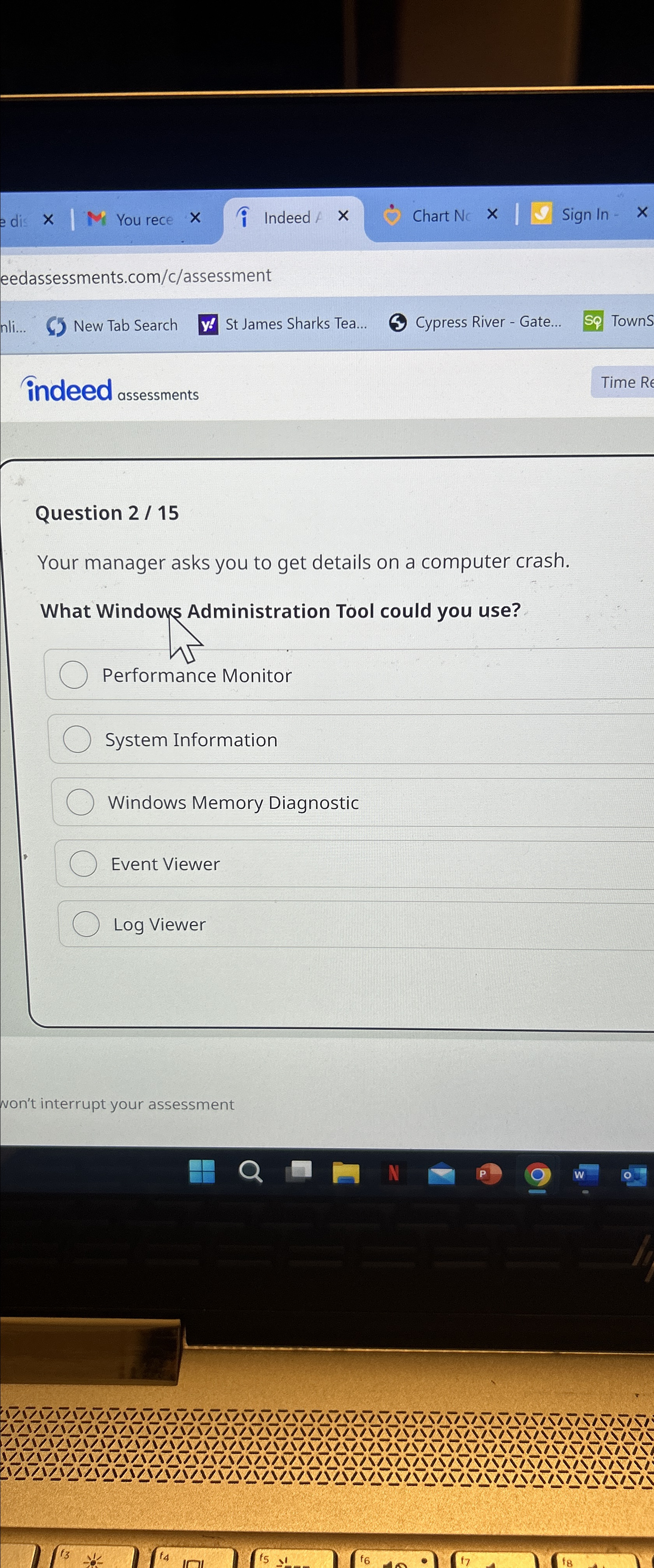 Indeed x Chart N Sign l n eedassessments.com / c