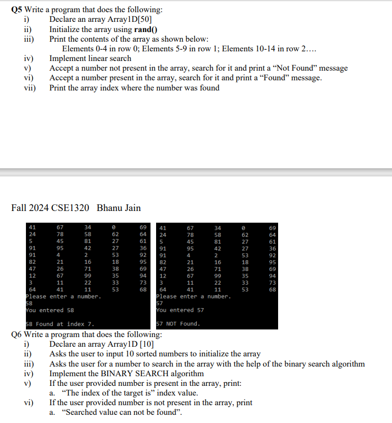 WRITE PROGRAM IN C LANGUAGE AND DESCRIBE EACH