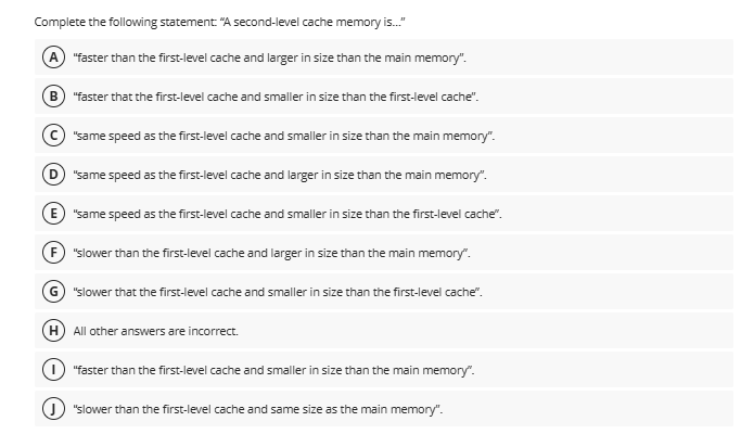 Complete the following statement: "A second -