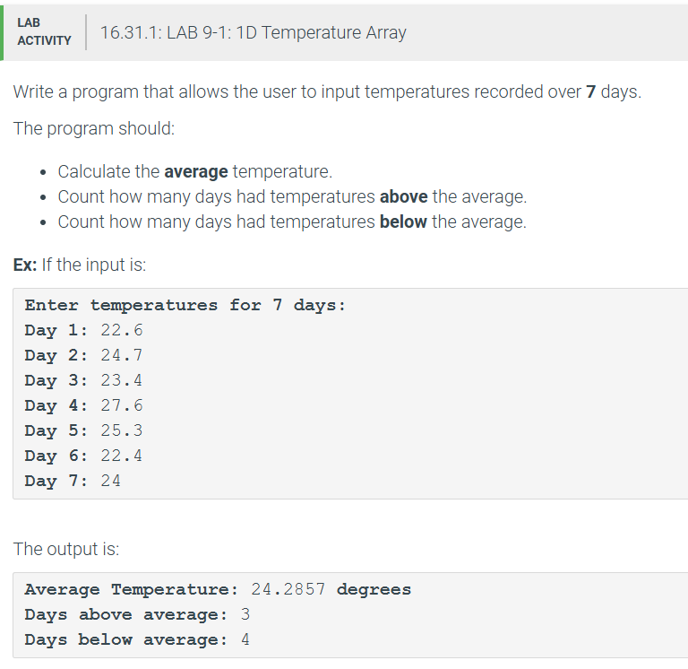 Write a simple and very basic C + + program (