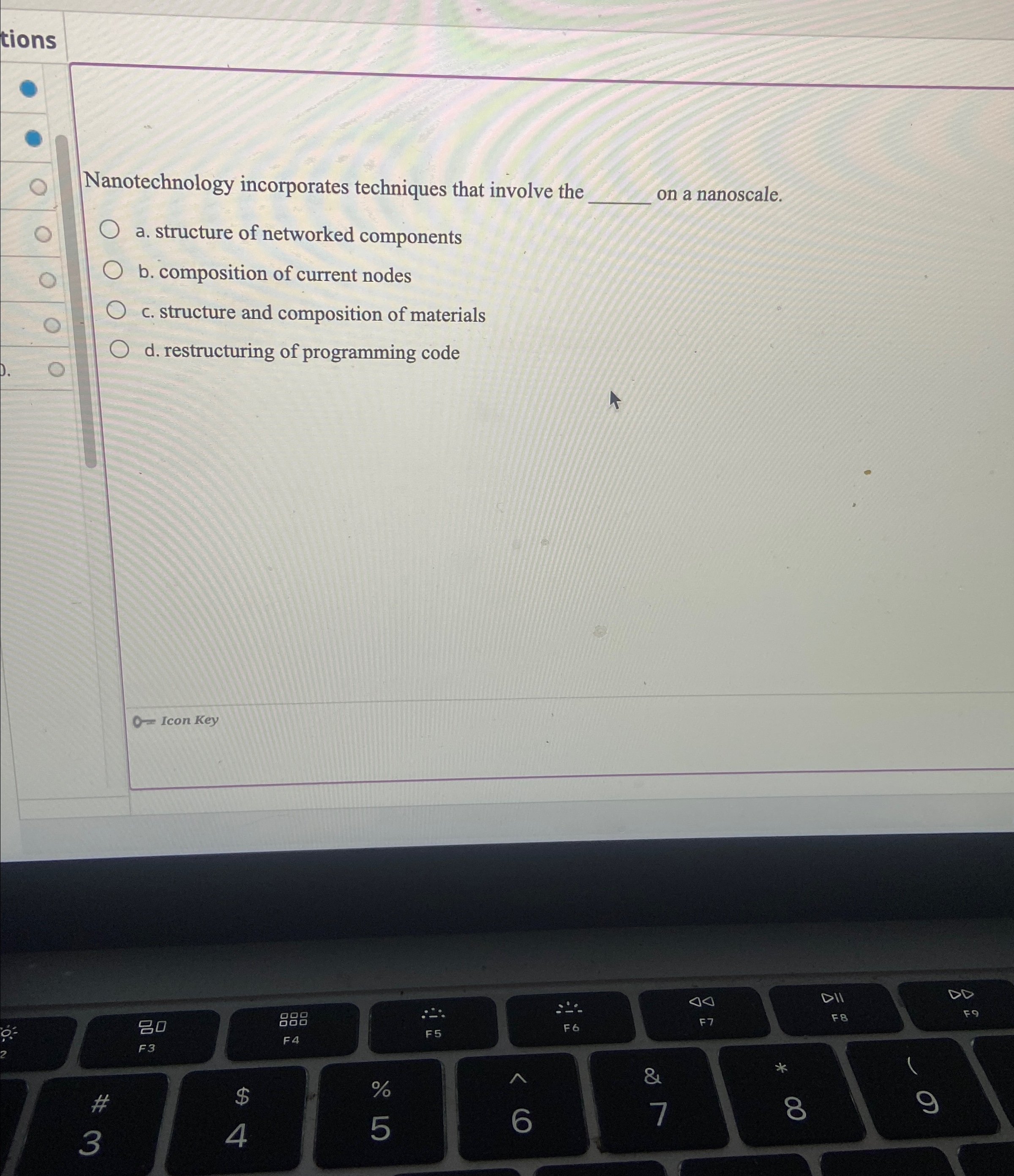 tions Nanotechnology incorporates techniques that