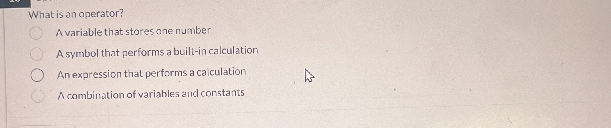 By default, what type of number is the input 2 5