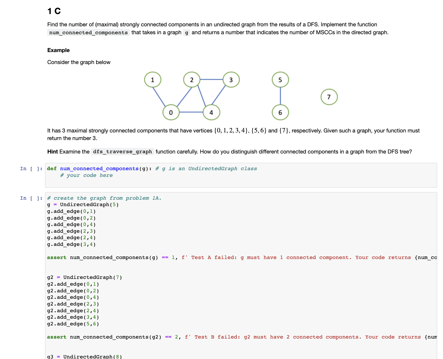 Please refer to this first part of code to code