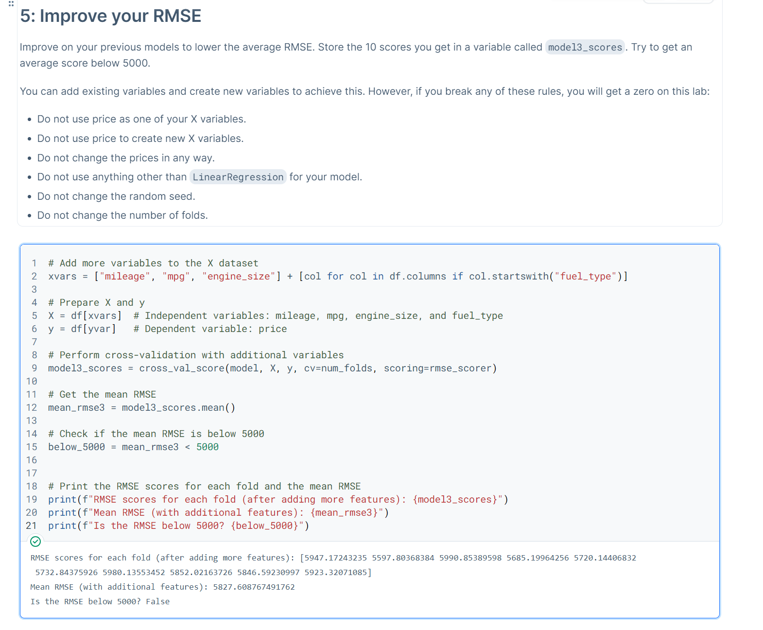 Picture 1 is Improving your RMSE score in Python,