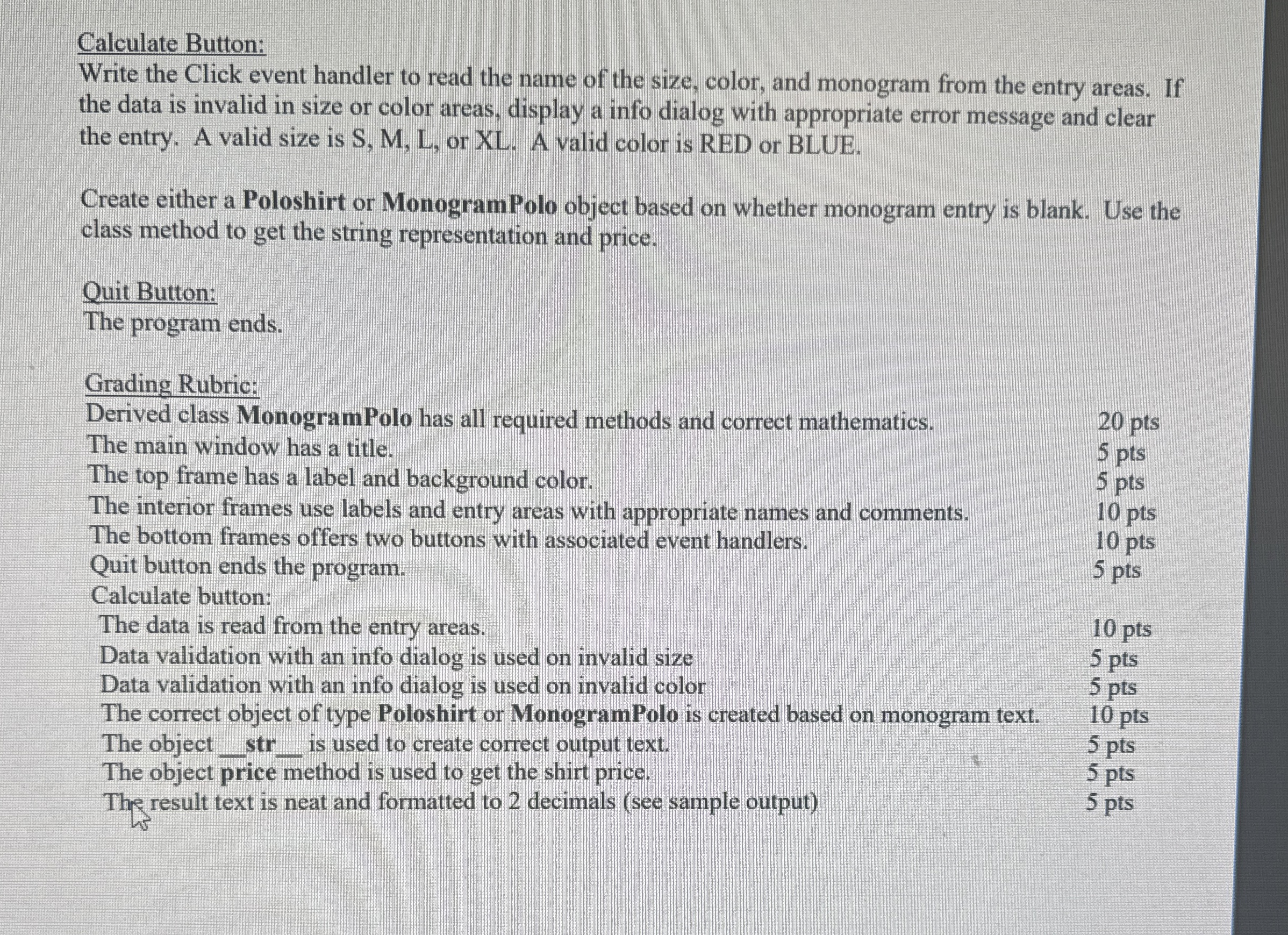 CSCI 1 1 0 Week 1 3 Assignment Worth: 1 0 0