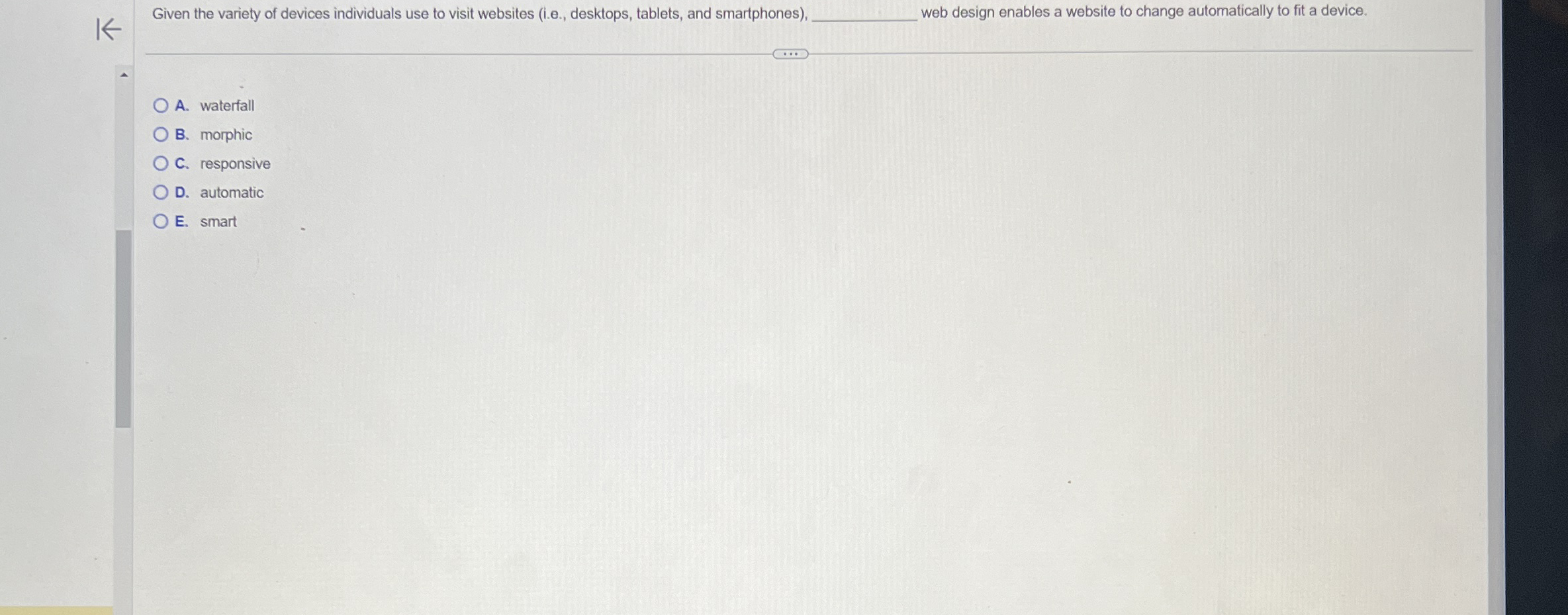 Given the variety of devices individuals use to