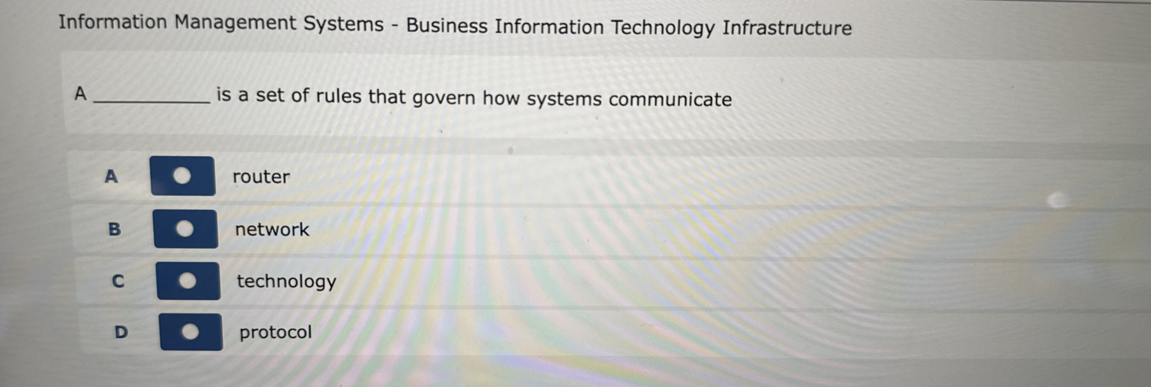 Information Management Systems - Business