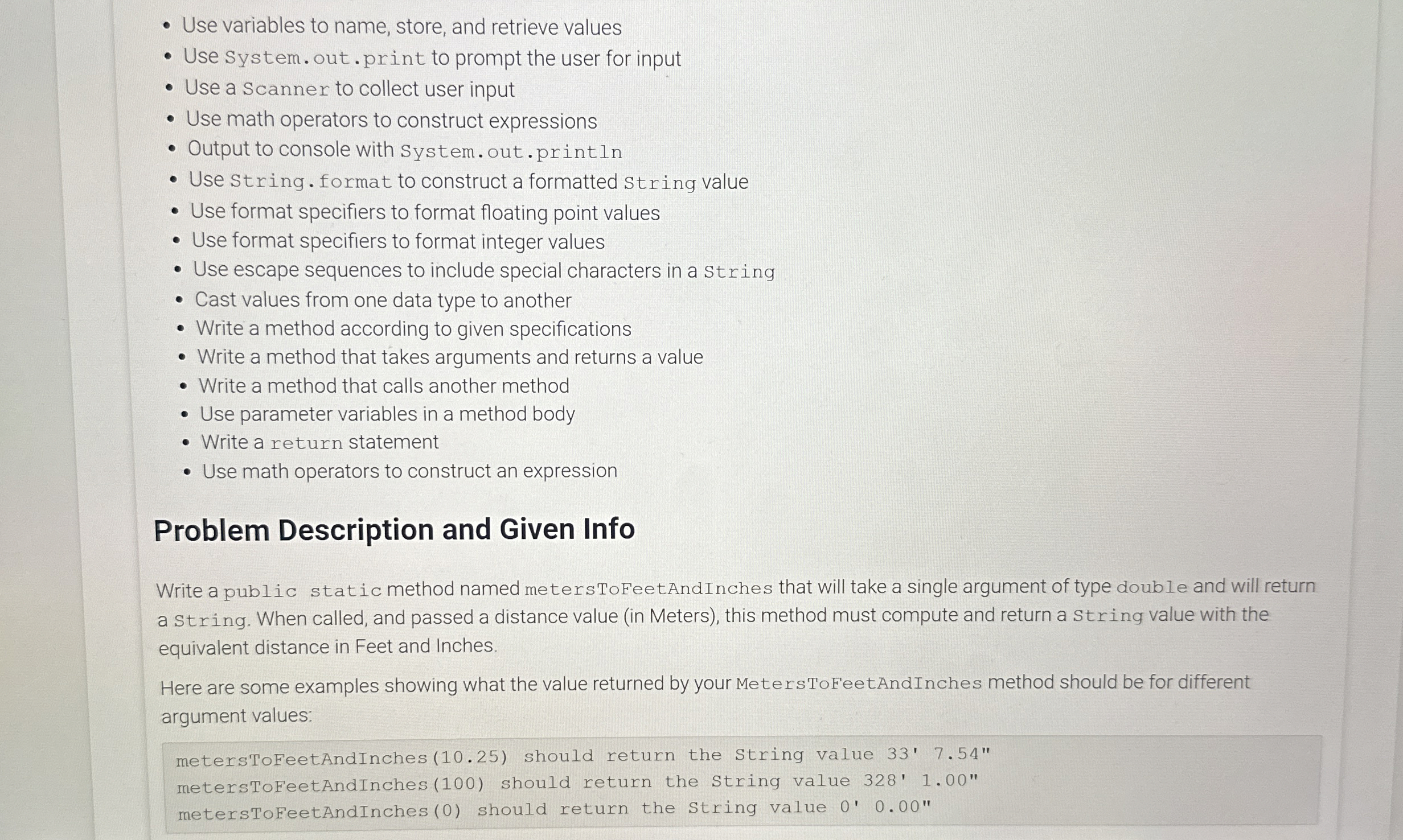 Use variables to name, store, and retrieve values