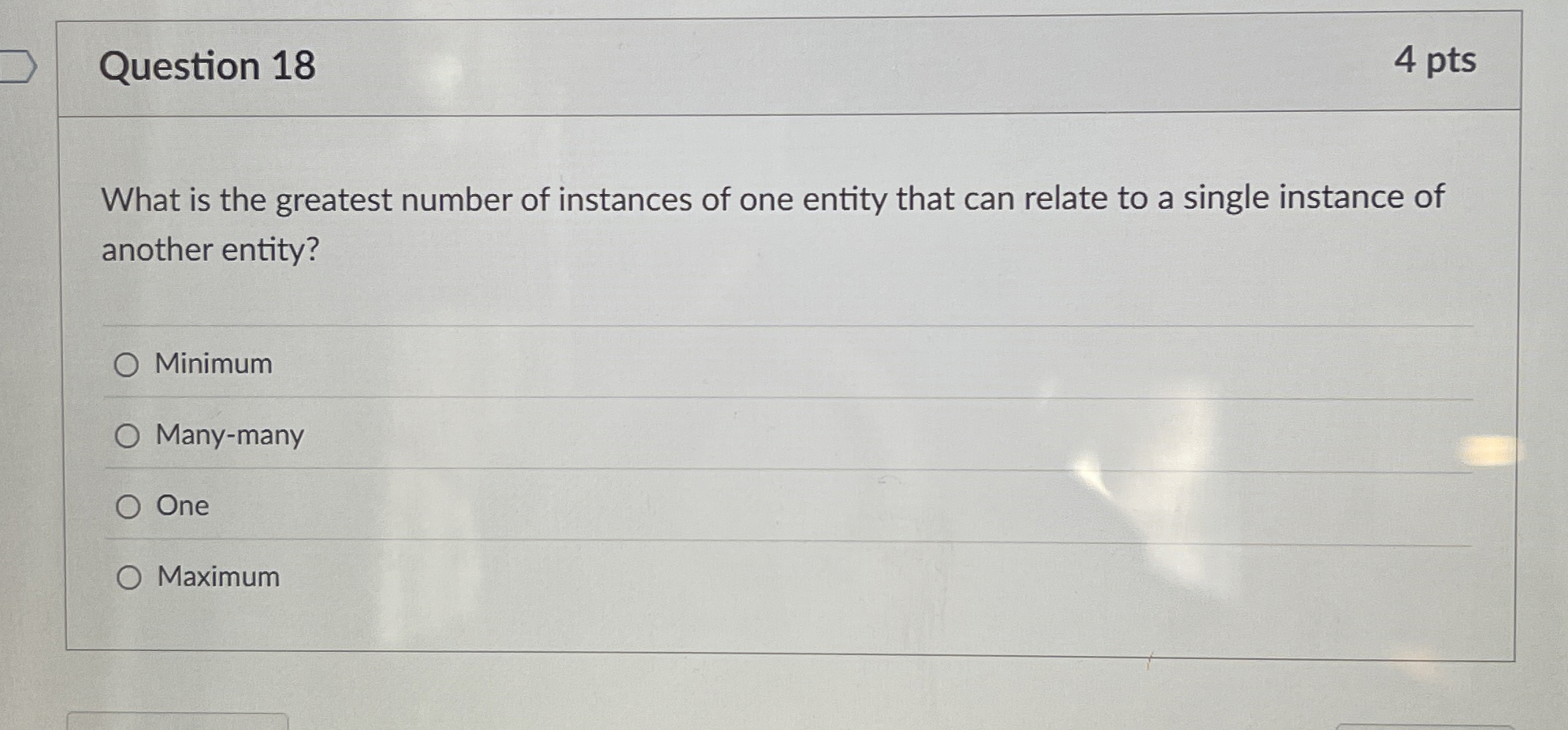 Question 1 8 What is the greatest number of