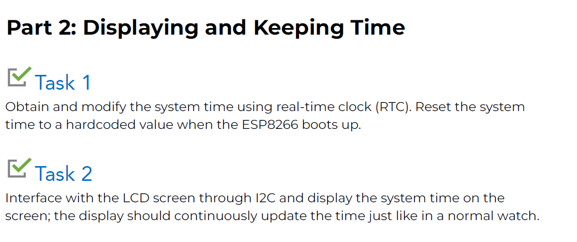 Task 1 Obtain and modify the system time using