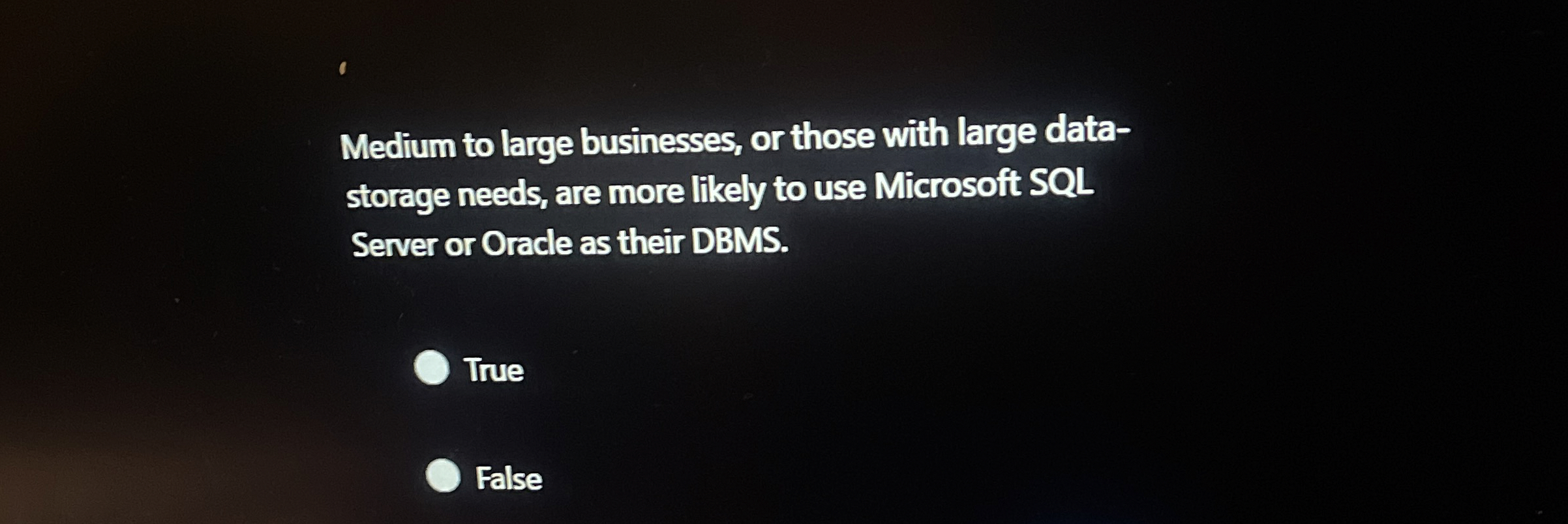 Medium to large businesses, or those with large