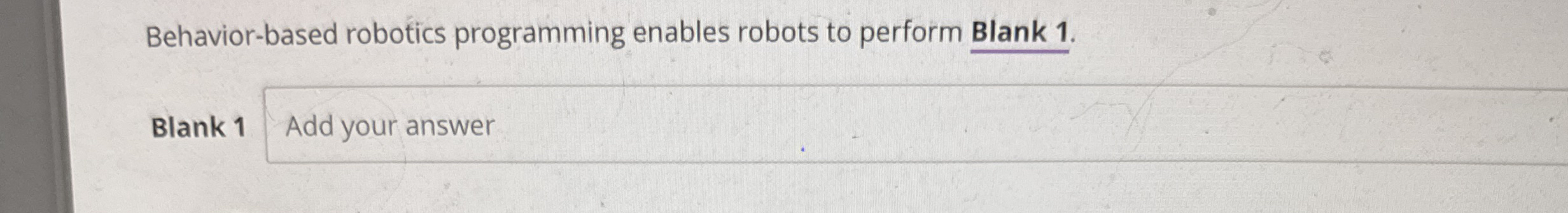 Behavior - based robotics programming enables