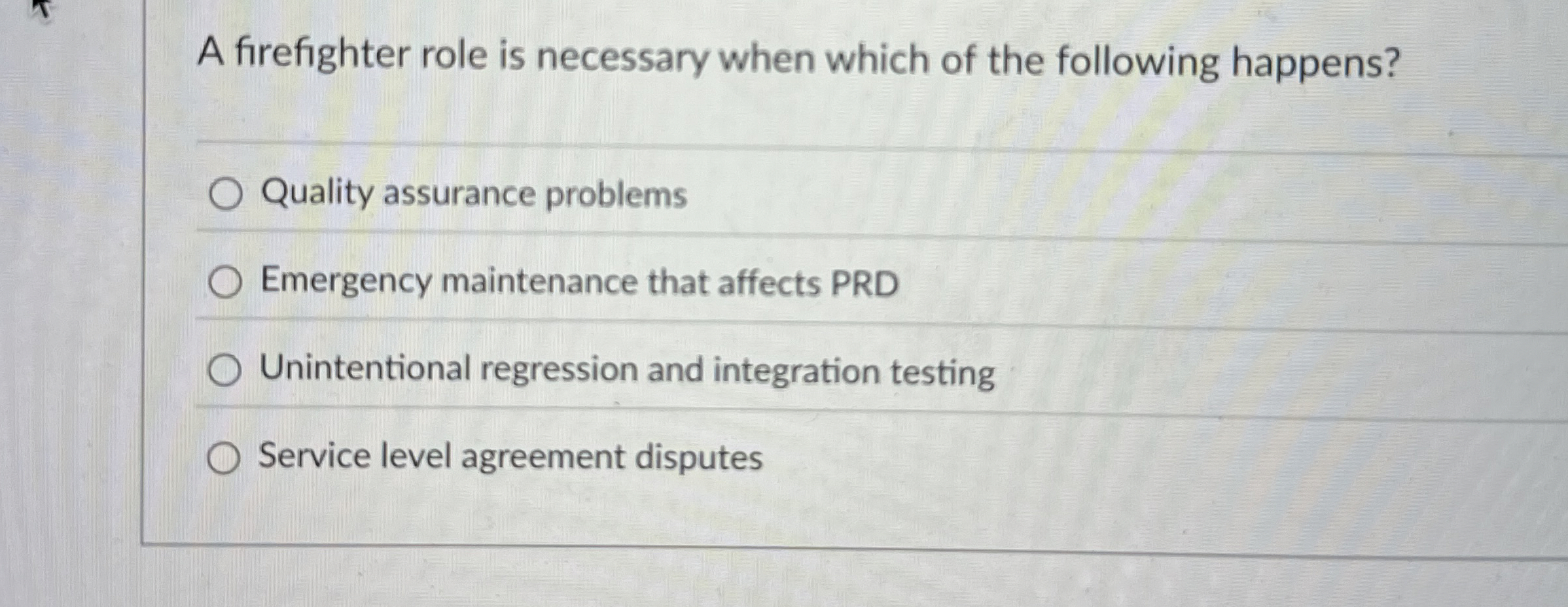 An important principle of organizational change