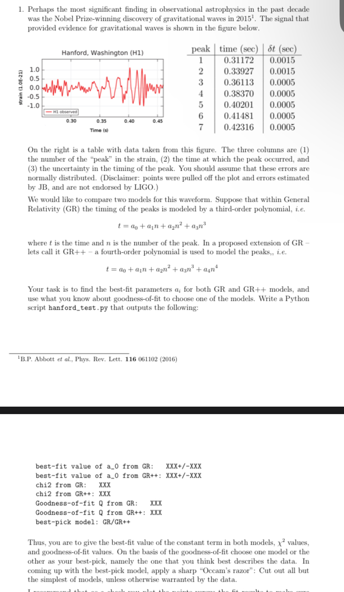 Due Sunday October 1 3 t h Perhaps the most