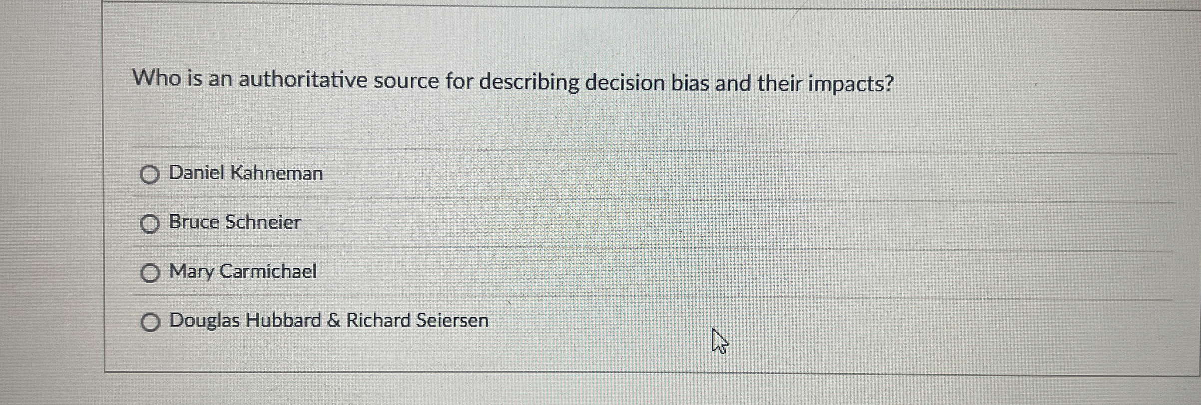 Who is an authoritative source for describing