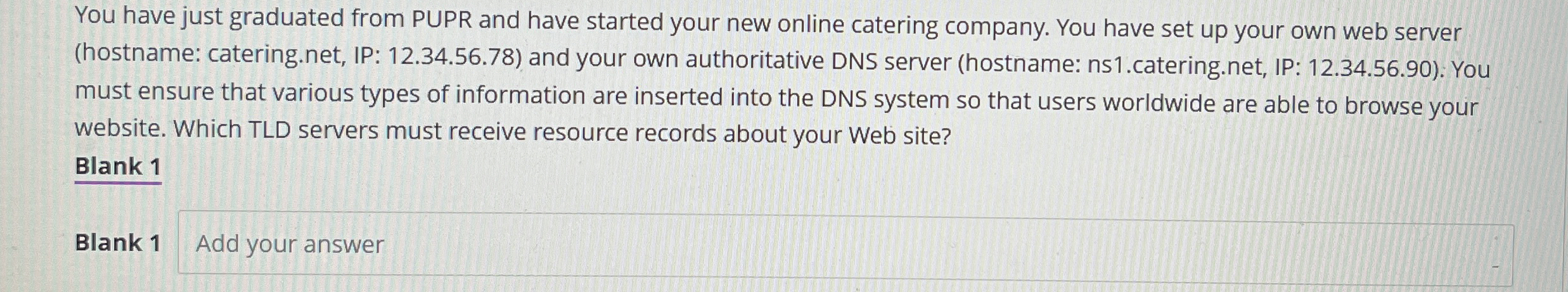 You have just graduated from and have started