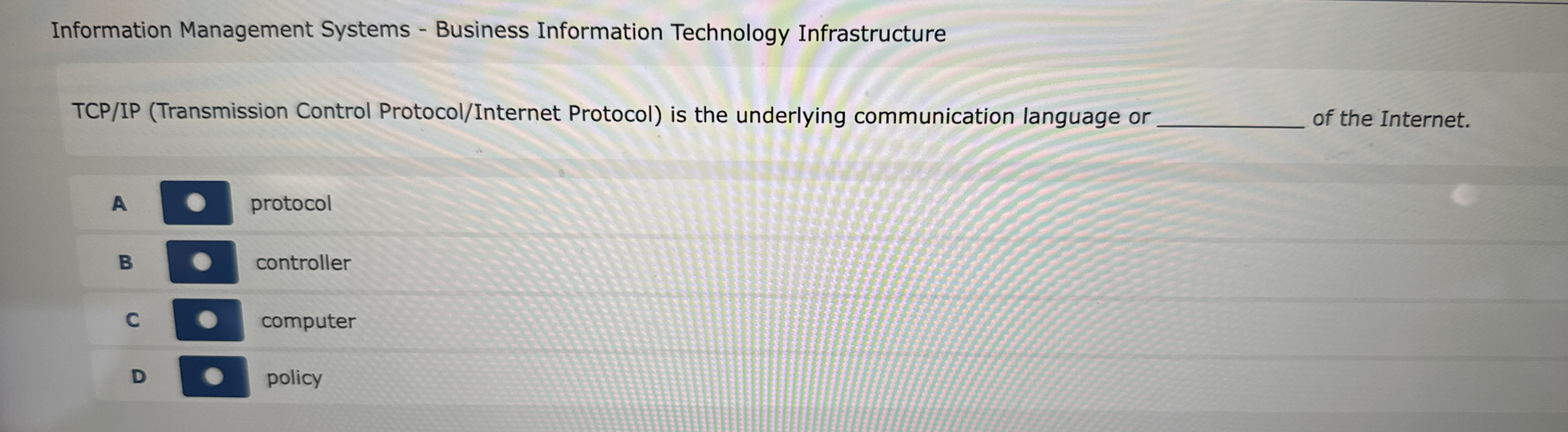 Information Management Systems - Business