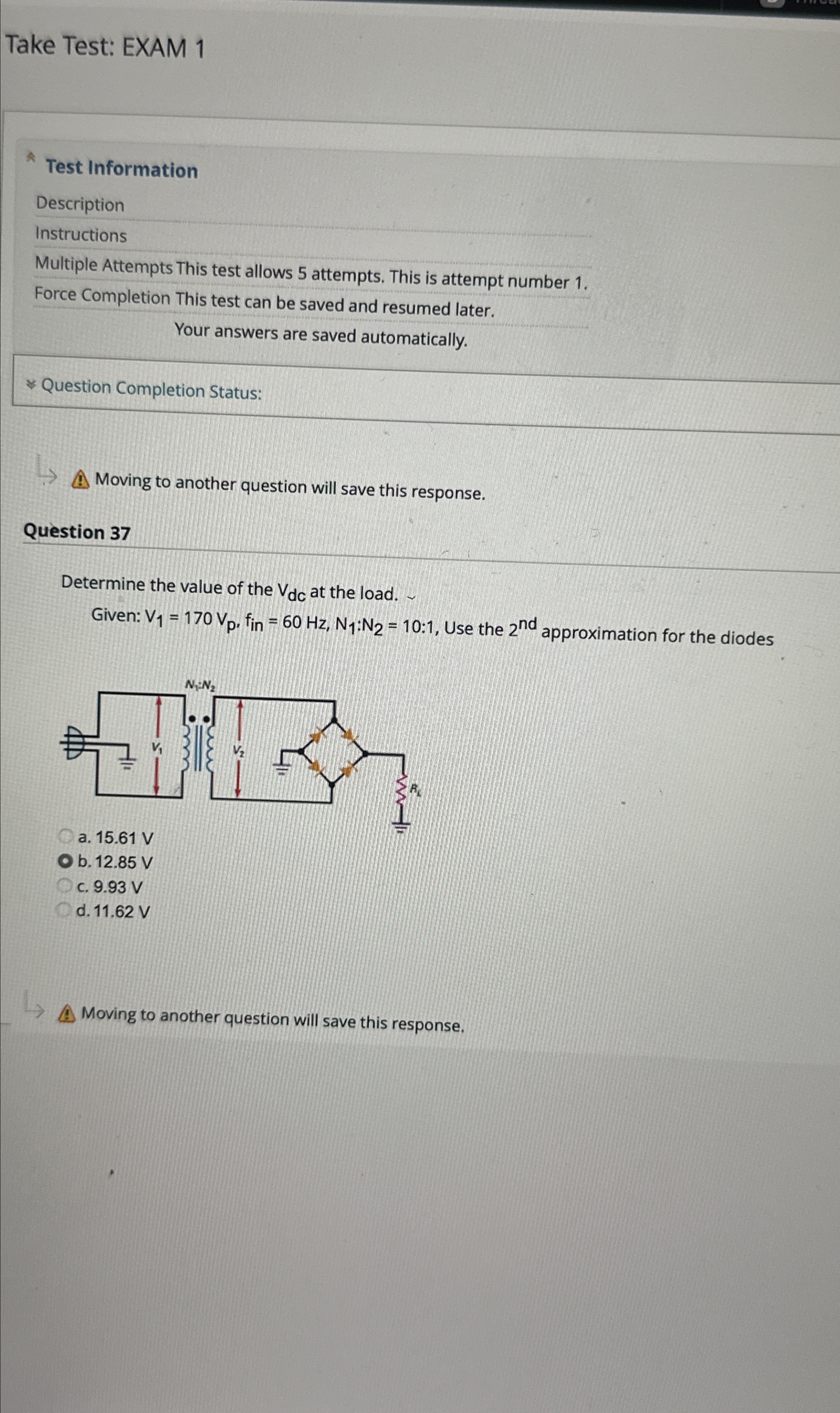 The output frequency of a half - wave rectifier