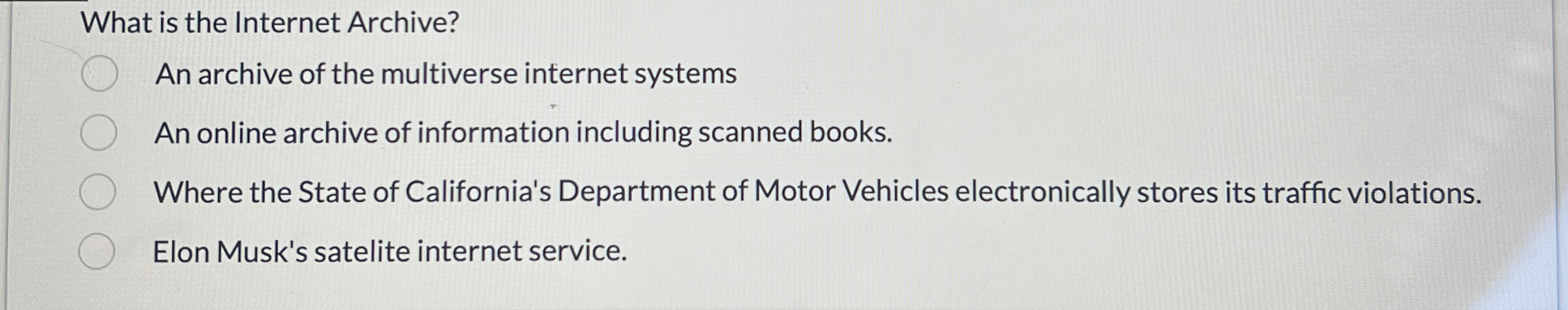 What is the Internet Archive? An archive of the