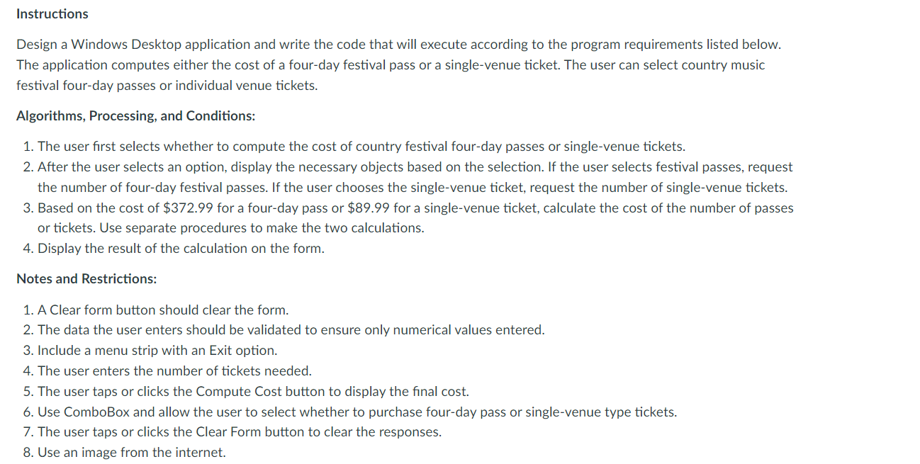 I need help with this Visual Basic Forms, please