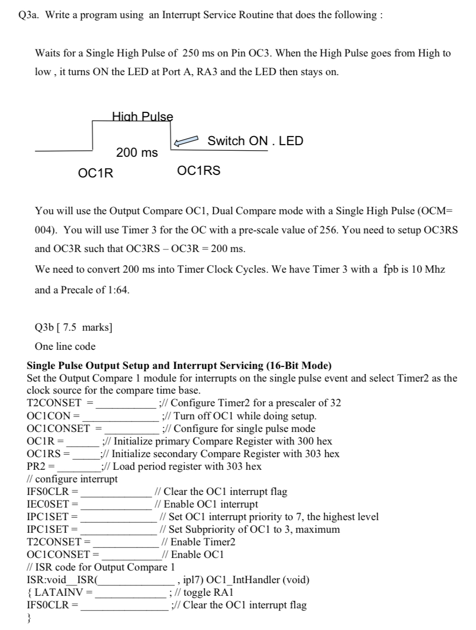Question about PIC 3 2 Output Compare ( output