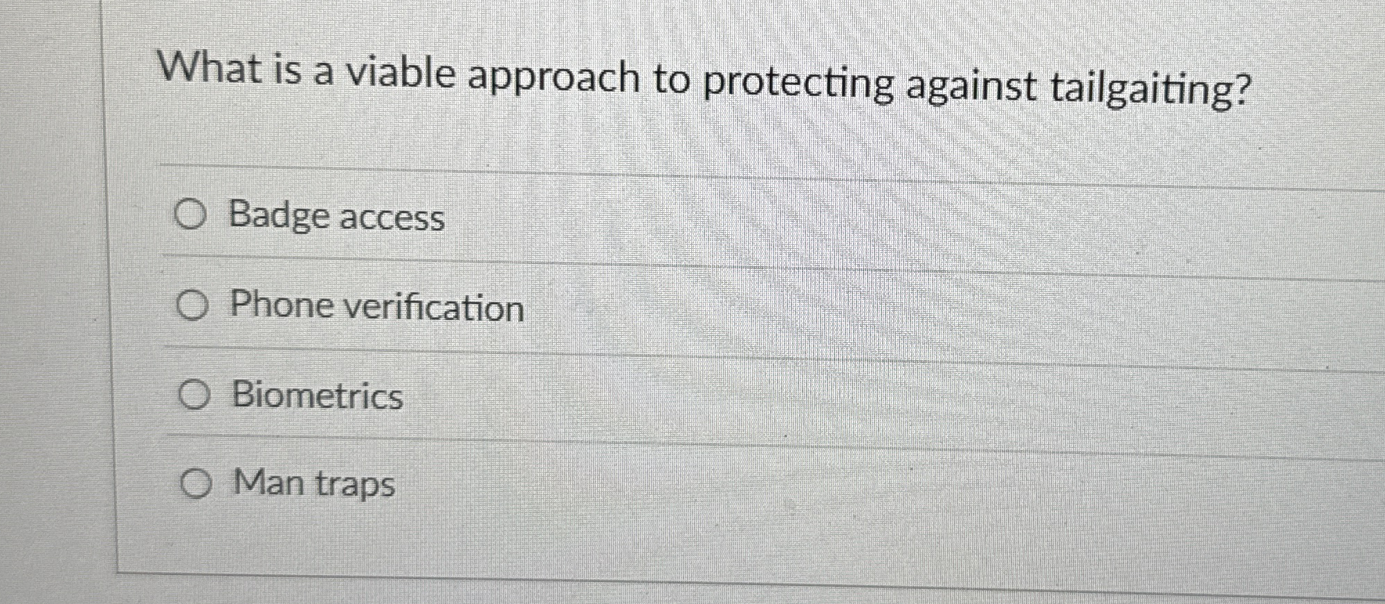 What is a viable approach to protecting against