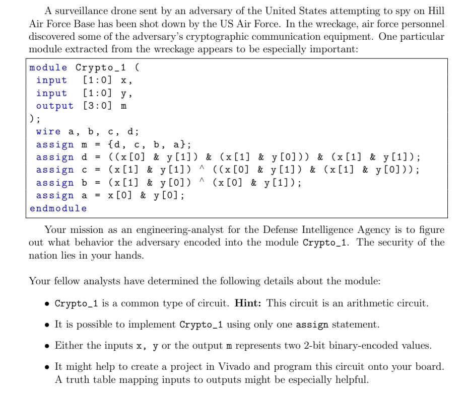 a . Give Crypto 1 a more deseriptive name ( i . e