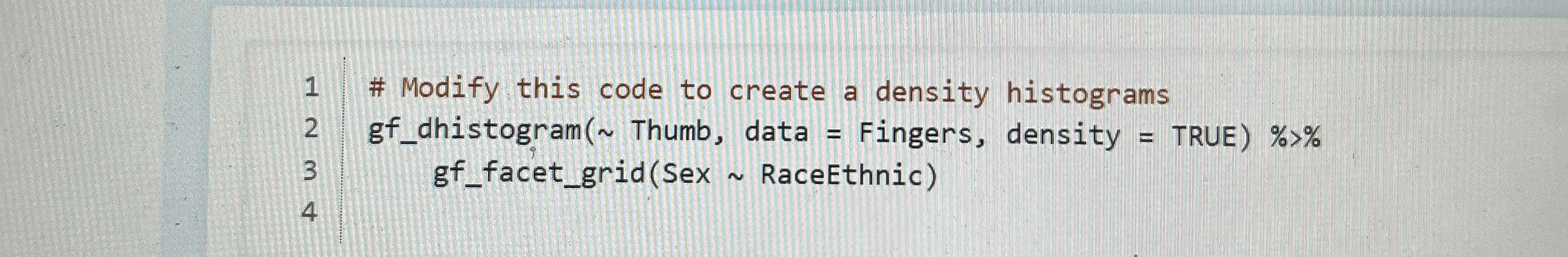 ) = Fingers, density = ( TRUE