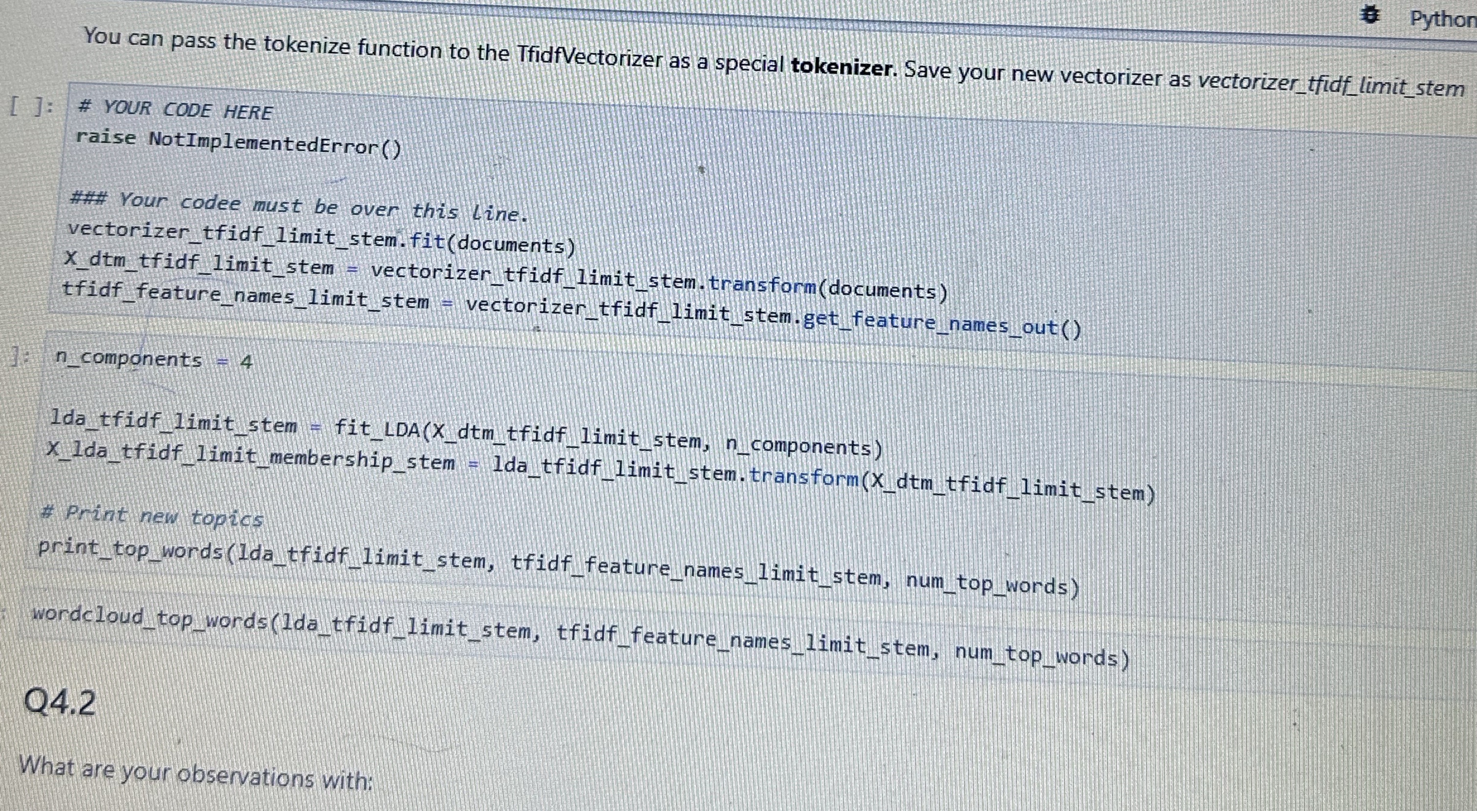 You can pass the tokenize function to the