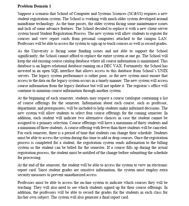 For the question given below, i want UML use case