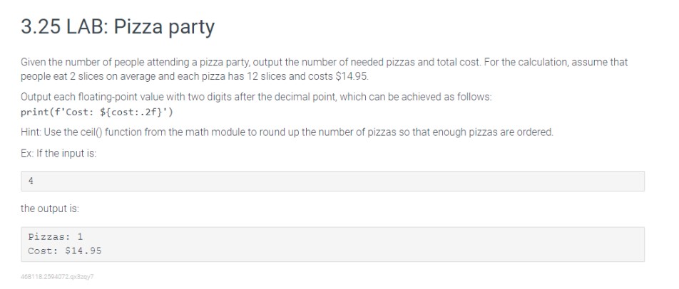 For C + + , I have the same example as mentioned