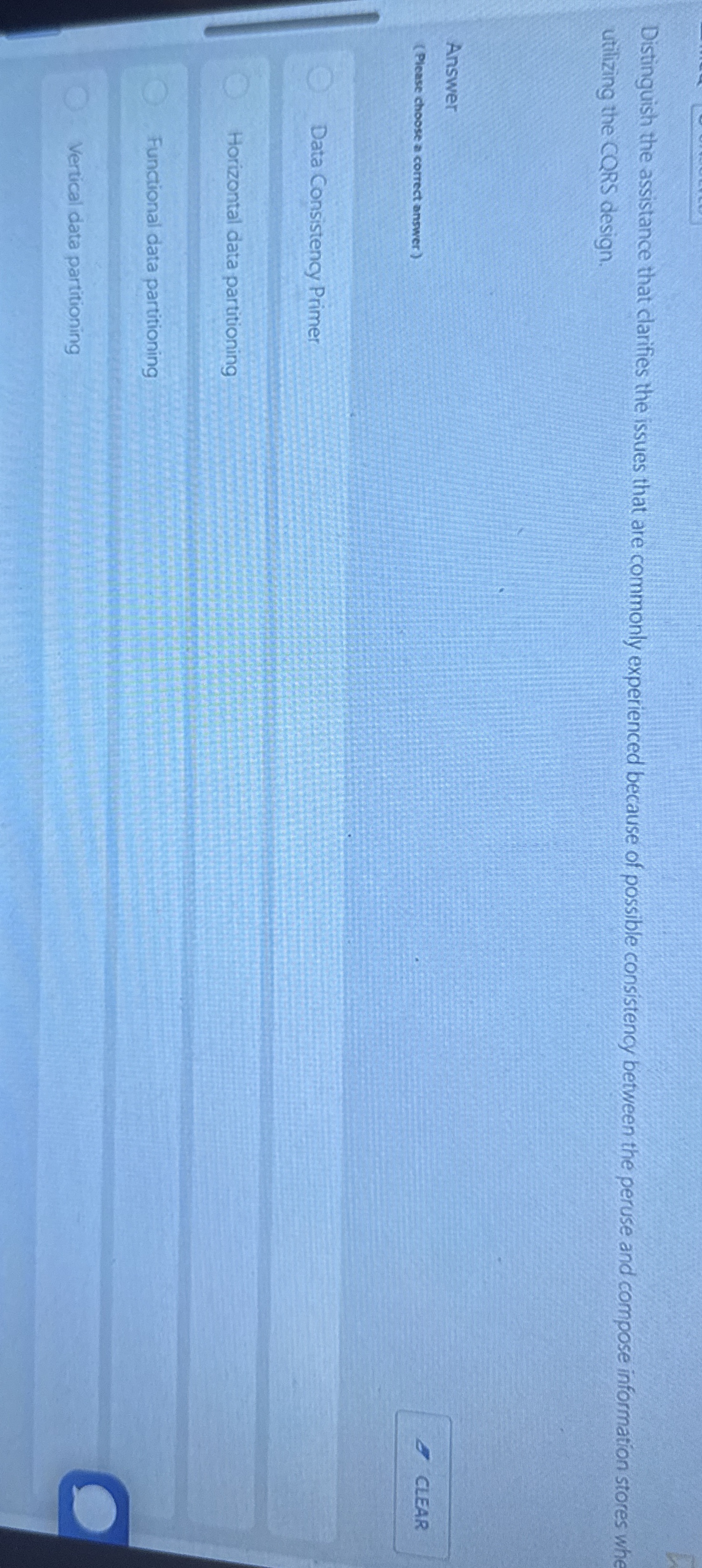 Distinguish the assistance that clarifies the