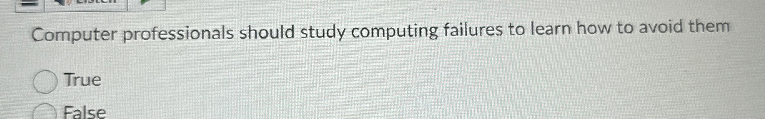 Computer professionals should study computing