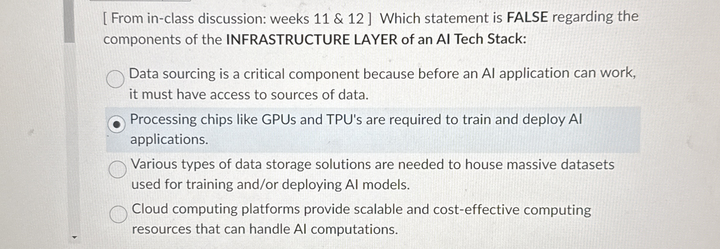 [ From in - class discussion: weeks 1 1 & 1 2 ]